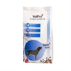 VetPro Senior. Fuldfoder til seniorhunde af alle racer 2 x 8 kg. 