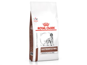 Royal Canin Gastrointestinal MODERATE CALORIE. Hundefoder mod dårlig mave/skånekost (dyrlæge diætfoder) 7,5 kg