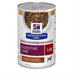 Hill´s Prescription Diet i/d Stew Canine 12 x dåse a 354 gram til hunde med dårlig fordøjelse (dyrlæge diætfoder)