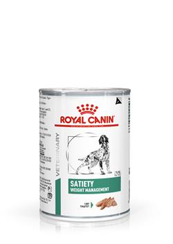 Royal Canin Satiety weight Management. Hundefoder mod overvægt. Vådfoder (dyrlæge diætfoder) 12 dåser med 410 g