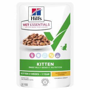 Hill\'s Vet Essentials Multi Benefit - Kitten vådfoder til killinger. 12 x 85 g.