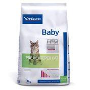 Virbac HPM Baby Cat. Kattefoder til killinger (dyrlæge diætfoder) 3 x 3 kg