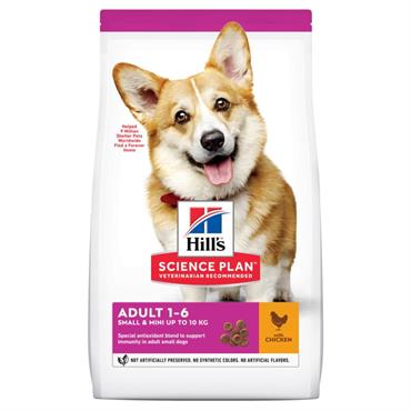 Hill\'s Science Plan Adult Small & Mini med Kylling 1,5 kg. 