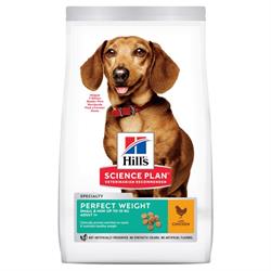 Hill's Science Plan Adult Perfect Weight Small & Mini med Kylling. 1,5 kg. 