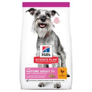 Hill\'s Science Plan Mature Adult 7+ Small & Mini Light med Kylling. 2,5 kg. 