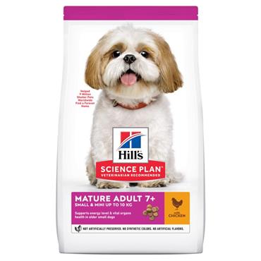 Hill\'s Science Plan Mature Adult 7+ Small & Mini med Kylling. 3 kg. 