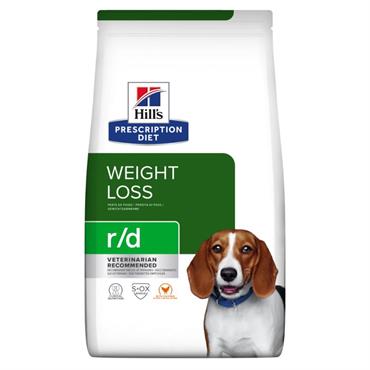 Hill\'s Prescription Diet Canine r/d. Hundefoder mod overvægt (dyrlæge diætfoder) 4 kg