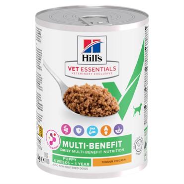 Hill\'s Vet Essentials Multi-Benefit Puppy vådfoder til hunde 1 dåse af 363 g. 