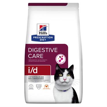 Hill\'s Prescription Diet Feline i/d. Kattefoder mod dårlig mave / skånekost (dyrlæge diætfoder) 3 kg