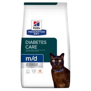 Hill\'s Prescription Diet Feline m/d. Kattefoder mod diabetes / sukkersyge (dyrlæge diætfoder) 3 kg