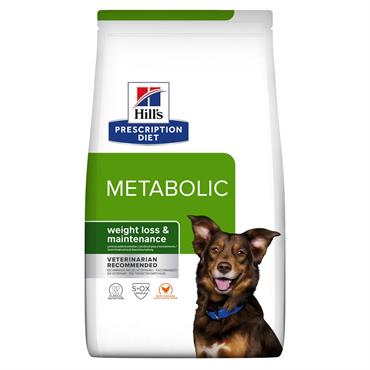 Hill\'s Prescription Diet Metabolic Weight Management med KYLLING. Hundefoder mod overvægt (Dyrlæge diætfoder) 12 kg