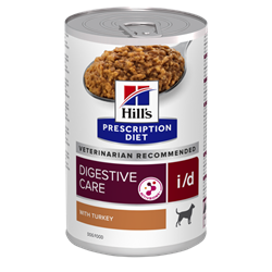 Hill's Prescription Diet Canine i/d. Hundefoder mod dårlig mave / skånekost.Vådfoder (dyrlæge diætfoder) 12 dåser x 360 g