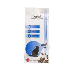 VetPro Senior. Fuldfoder til senior katte 2 x 2 kg. 