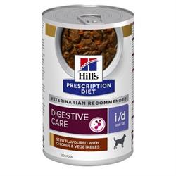 Hill´s Prescription Diet™ i/d™ Low Fat Canine Stew flavoured with Chicken & Vegetables 12 dåser med 354 g 