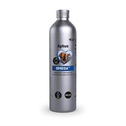 Aptus Omega.  Fodertilskud med essentielle fedtsyrer til hund og kat. 250 ml