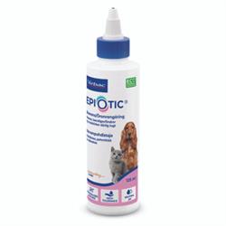 Virbac Epi-Otic. Ørerens til hunde og katte. 125 ml