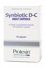 Protexin, Synbiotic D-C, 50 pre og kapsler