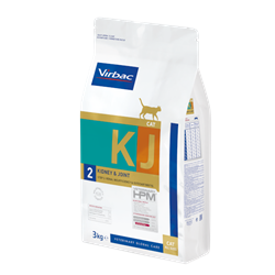 Virbac HPM Kidney & Joint Support 2. Kombineret led- og nyrefoder til voksne/ældre katte(dyrlæge diætfoder) 1,5 kg