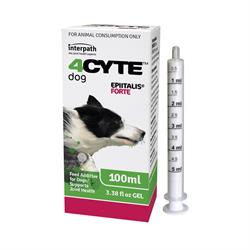 4CYTE Epiitalis Forte Kosttilskud Til Hund Til Støtte Af ledfunktion 100 ml