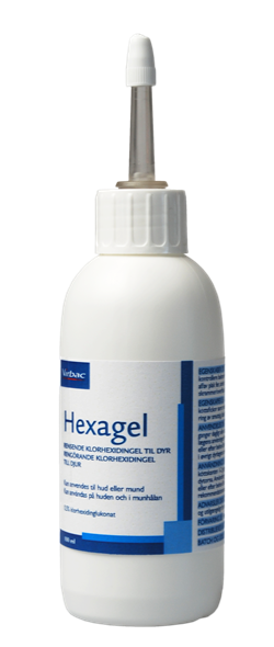 Virbac Hexagel 100 ml rensende tand-og hudgel