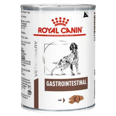 opladning Infrarød maling Royal Canin Gastro Intestinal, vådfoder til hund, 12 dåser med 400 g.  dyrlæge diætfoder