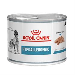 Royal Canin Hypoallergenic. Hundefoder mod allergi. Vådfoder (dyrlæge diætfoder) 12 dåser med 200 g 