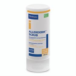 Virbac Allerderm Scrub Shampoo. Til uren hud hos hest, hund og kat. 250 ml.