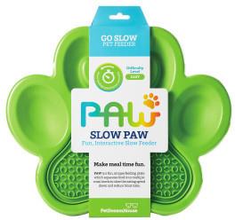 PAW 2-IN-1 Slow Feeder & Lick Pad, Grøn