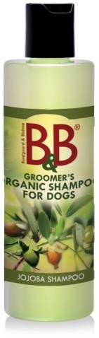 B&B Jojoba Shampoo til Hund – Økologisk med Aloe Vera 250 ml. 