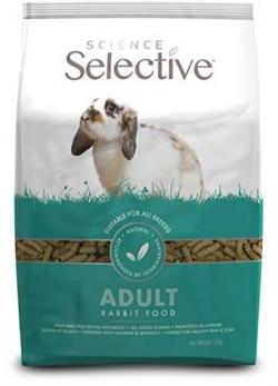 Supreme Science Selective Rabbit Adult. Kaninfoder til voksne. 3 kg