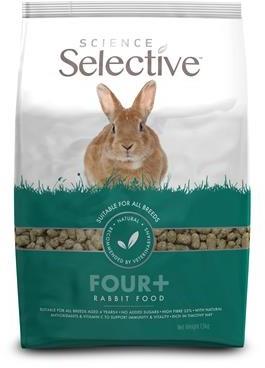 Supreme Science Selective Rabbit Senior 4+. Kaninfoder til senior. 1,5 kg  