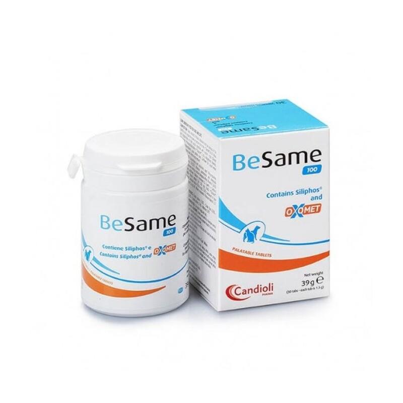 BeSame 100 - 30 tabletter. Kosttilskud til støtte af leveren hos hunde og