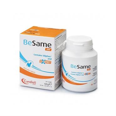BeSame 200 - 30 tabletter. Kosttilskud til støtte af leveren hos hunde og katte.
