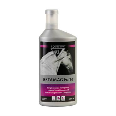 Equistro Betamag Forte. Tilskudsfoder til urolige heste. 1000 ml. 