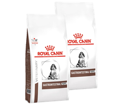 Royal Canin Gastrointestinal PUPPY. Hvalpefoder mod dårlig mave/skånekost til hvalpe (diætfoder fra dyrlæge) 20 kg (2 x 10 kg)