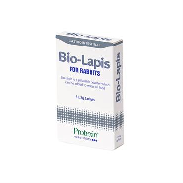Protexin Bio-Lapis. Tilskudsfoder med elektrolytter til kaniner og andre gnavere. 6 breve a  2g