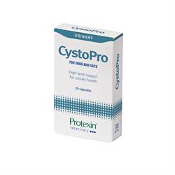 CystoPro. Bidrager til optimal velfungerende og sunde urinveje hos hund og kat. 30 tabletter