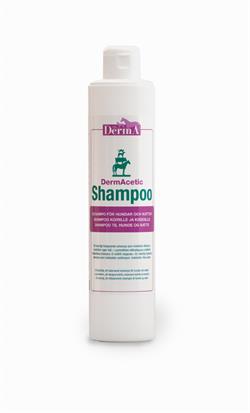 DermA DermAcetic Shampoo. Supplement til hund og kat. 300 ml