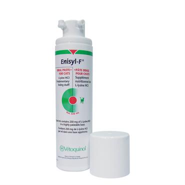 Enisyl-F Oral Paste. Tilskudsfoder for en bedre modstandsdygtighed hos katte. 100 ml