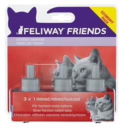 Feliway FRIENDS 3 x refill a 48ml mod stress og uønsket adfærd hos katte