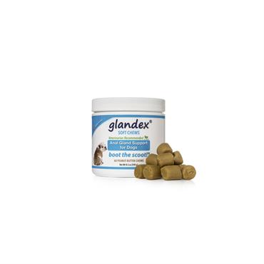 Glandex Soft Chew Til understøttelse af normal analkirtelfunktion hos hunde. 120 stk.