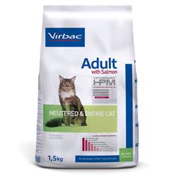 Virbac HPM Adult Neutered & Entire Cat LAKS. Kattefoder til voksne (dyrlæge diætfoder) 3 kg