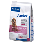 Virbac HPM Junior Dog Medium. Hundefoder til hvalpe (dyrlæge diætfoder) 12 kg