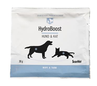 HydroBoost pulver til opløsning til hund og kat. Pose med 30g