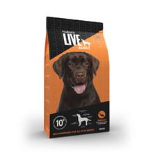 ProBiotic LIVE Adult Laks & Ris. Hundefoder til voksne. 2 x 12 kg