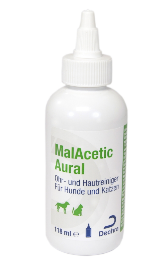 MALACETIC AURAL 118 ml rengøringsopløsning til øre.
