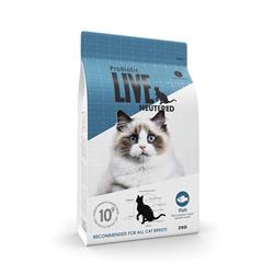 ProBiotic LIVE Adult Neutered Fisk. Kattefoder til voksne. 400 g