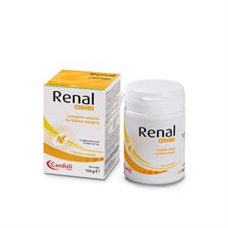 Renal Combi. Fodertilskud til støtte af nyrerne hos hunde og katte. 150g