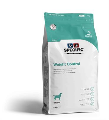 Specific CRD-2 Weight Control. Hundefoder mod overvægt (dyrlæge diætfoder) 6 kg
