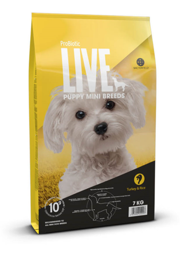 ProBiotic LIVE Puppy MINI Breed, hvalpefoder 7 kg. 